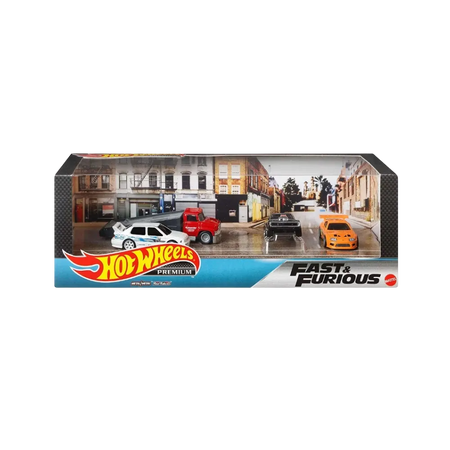 Hot Wheels Premium Collectors Fast & Furious Set Real Riders