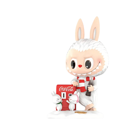 Pop Mart Labubu The Monsters Coca-Cola Series Little Snowman Figure