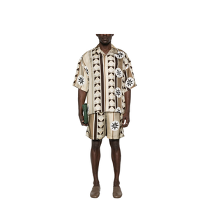 Shorts in Silk Multicolor
