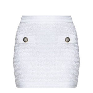 Shorts Tweed Skirt with Applications