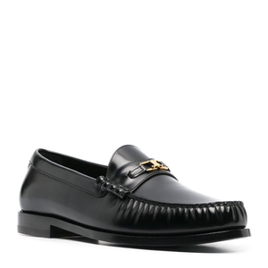 Triomphe Loafer in Polished Bull - Black