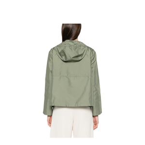 Shorts Parka Coat - Green