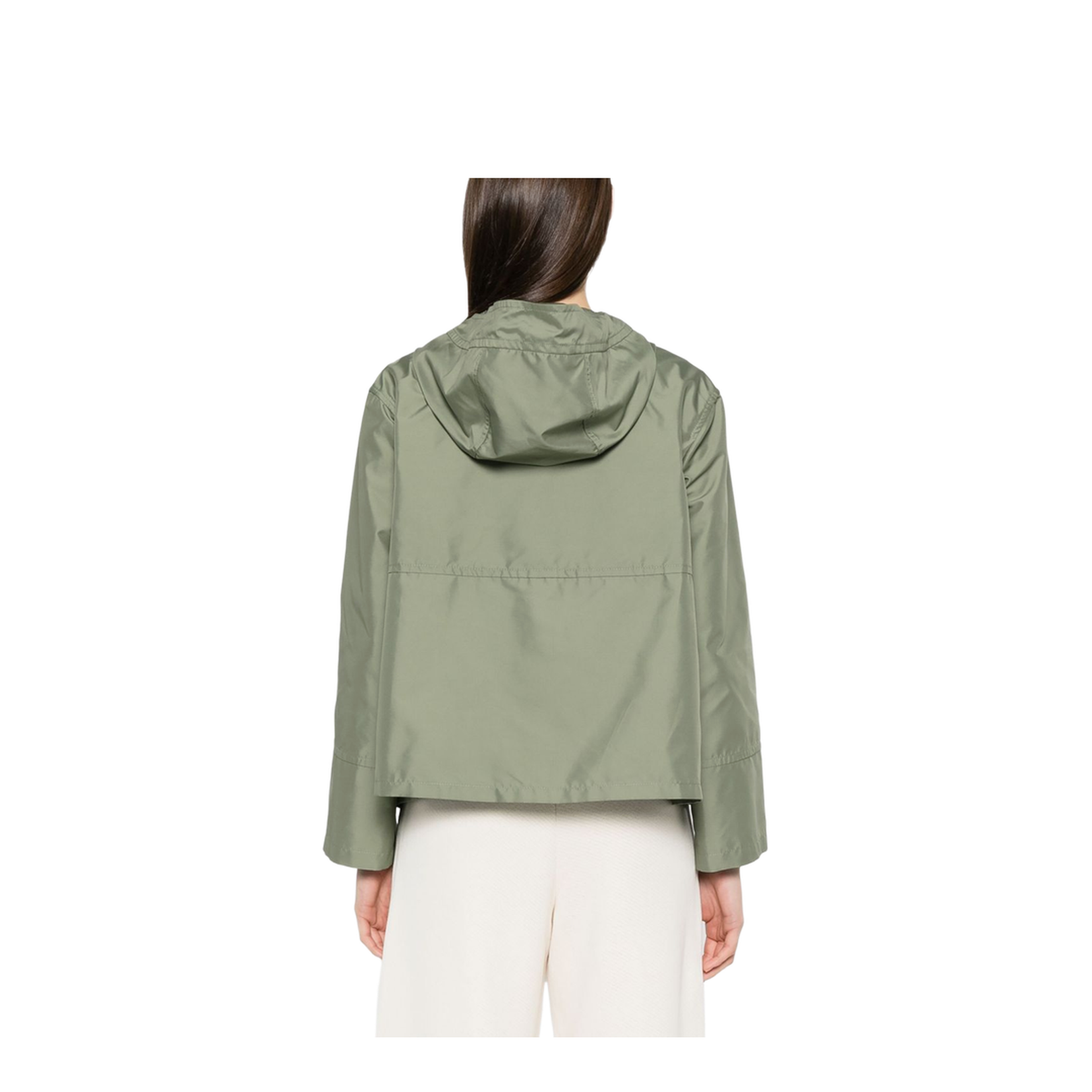 Shorts Parka Coat - Green
