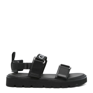 Buckle-Strap Fastening Pull-Tab Heel Shoes