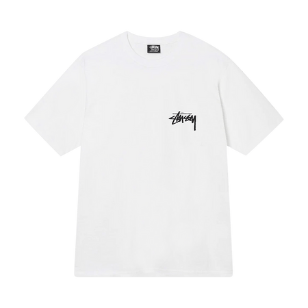 Stussy Fuzzy Dice T-Shirt White