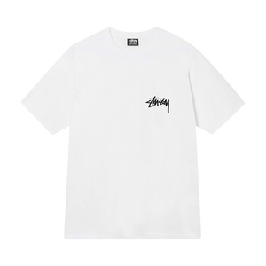 Stussy Fuzzy Dice T-Shirt White
