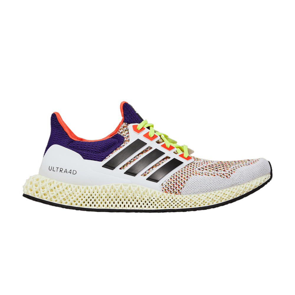 Adidas Ultra 4D White Solar Red
