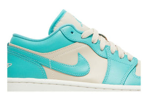 Wmns Air Jordan 1 Low Tropical Teal Sandy Beige