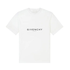 Givenchy Reverse Logo T-Shirt White/Black