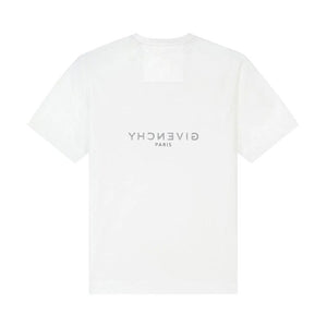 Givenchy Reverse Logo T-Shirt White/Black