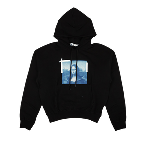 Off-White Monalisa Over Hoodie Black