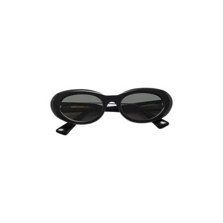 Gentle Monster LE 01 Cat Eye Frame Sunglasses Black
