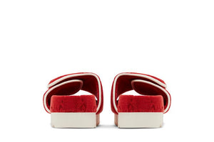 adidas x Gucci Monogram Slide Red