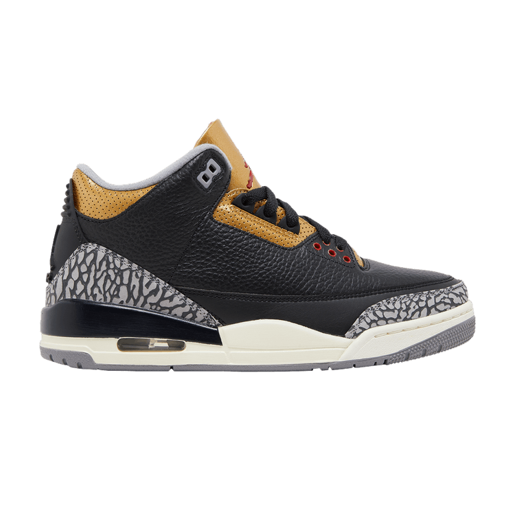 Wmns Air Jordan 3 Retro 'Black Gold'