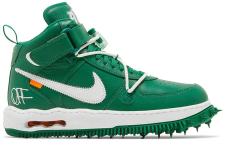 Off-White x Nike Air Force 1 Mid SP Leather 'Pine Green'