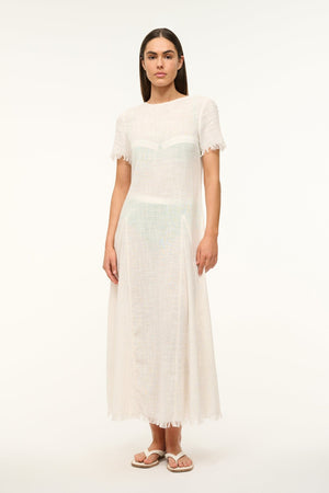 LE HAVRE COVERUP DRESS BUTTERCREAM