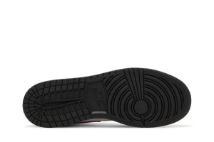 AIR JORDAN 1 MID BLACK FIRE RED (GS)
