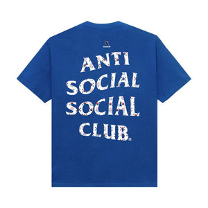 Anti Social Social Club x Case Study Flag T-Shirt Blue