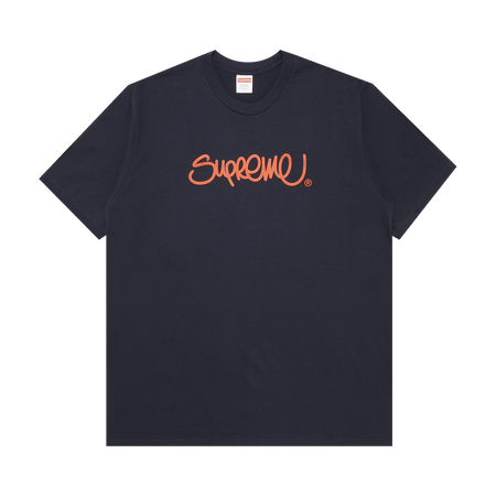 Supreme Handstyle T-Shirt Navy