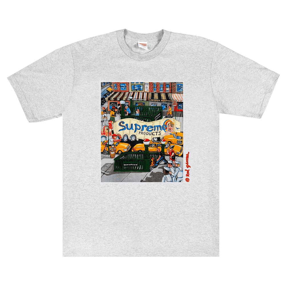 Supreme Manhattan T-Shirt Ash Grey