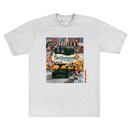 Supreme Manhattan T-Shirt Ash Grey