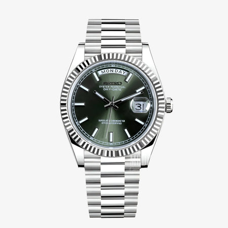 Seikojust Daydate Mint Green