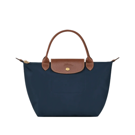 Longchamp Le Pliage Original S Handbag Navy - Recycled canvas