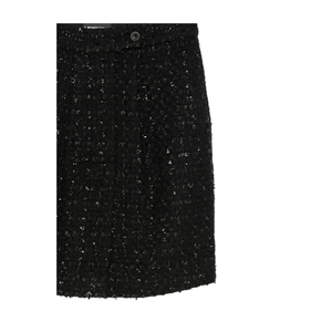 Wool Blend Mini Skirt