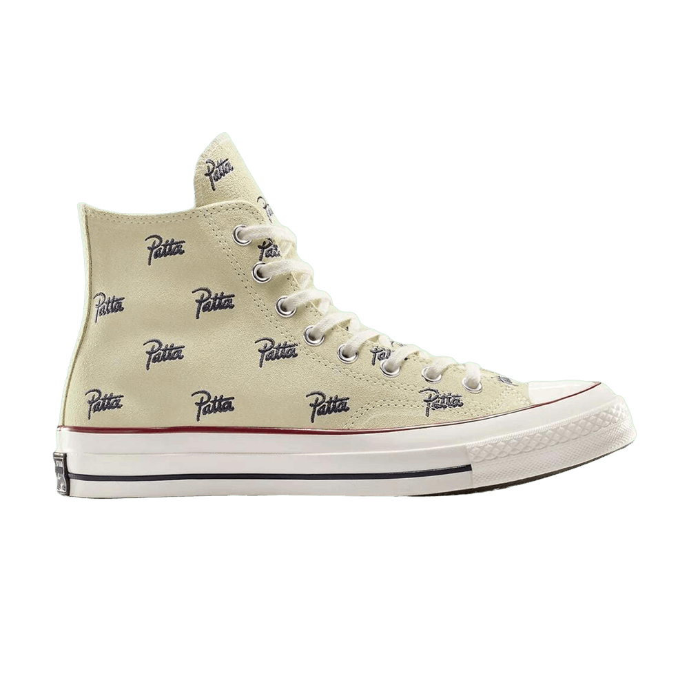 Converse Patta x Chuck 70 High Mini Logo Pack - Natural Ivory