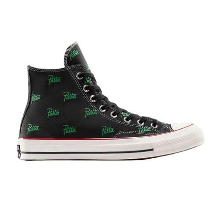 Patta x Converse Chuck 70 High Mini Logo Pack - Black