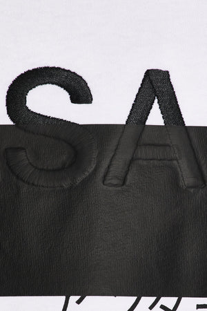 ALL SAINTS REDACT SS CREW ASHEN WHITE TSHIRT