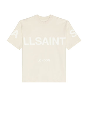 ALL SAINTS BIGGY SS CREW BAILEY TAUPE