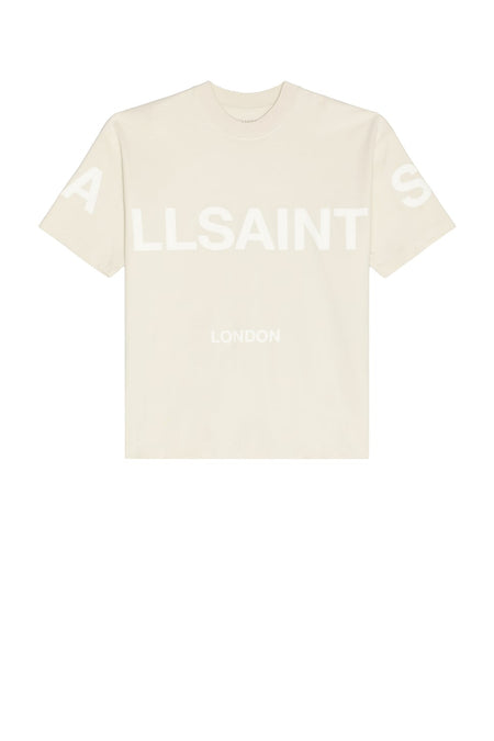 ALL SAINTS BIGGY SS CREW BAILEY TAUPE