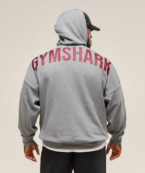 Gymshark Power Hoodie - Charcoal Core Marl