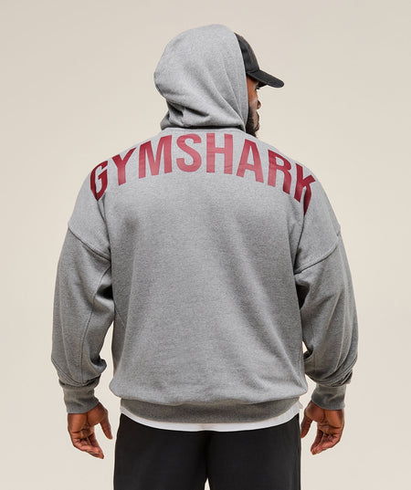 Gymshark Power Hoodie - Charcoal Core Marl