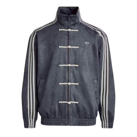 adidas CTT Chinese Track Top 3.1 Gender Neutral Jacket (Asia Sizing) Dark Grey