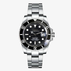 Seikomariner Steel Black