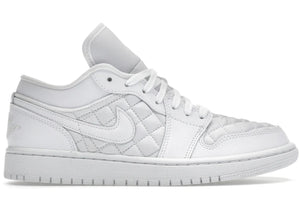 Air Jordan 1 Low Quilted White Womens