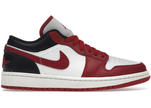 Jordan 1 Low Reverse Black Toe Womens