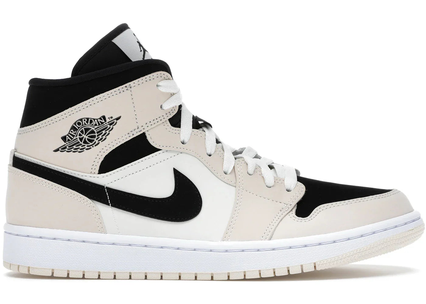 Jordan 1 Mid Barely Orange Womens