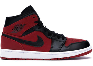 Jordan 1 Mid Gym Red Black