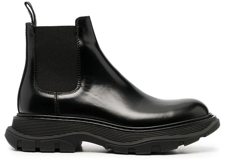 Alexander Mcqueen Chunky Sole Chelsea Boots Black (Women'S)