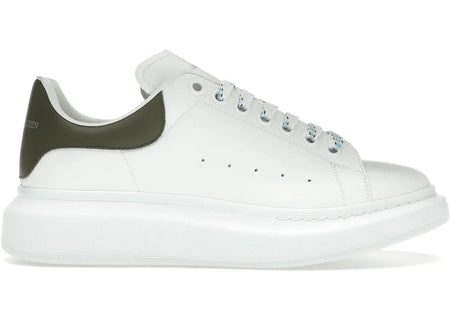 Alexander Mcqueen Oversized White Khaki
