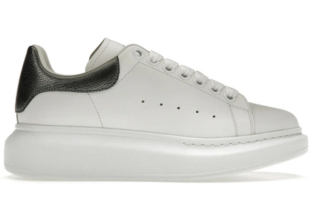 Alexander Mcqueen Oversized White Metallic