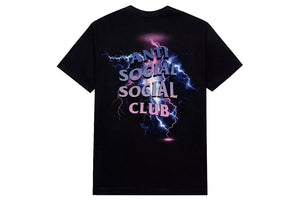 Anti Social Social Club Bolt From The Blue T-Shirt Black