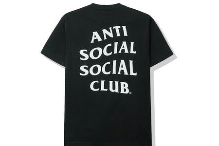 Anti Social Social Club Mind Games T-Shirt Black
