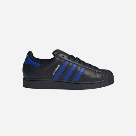 Adidas Superstar II Core Black Semi Lucid Blue Cloud White