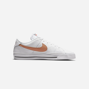Nike Court Legacy White Light Cognac