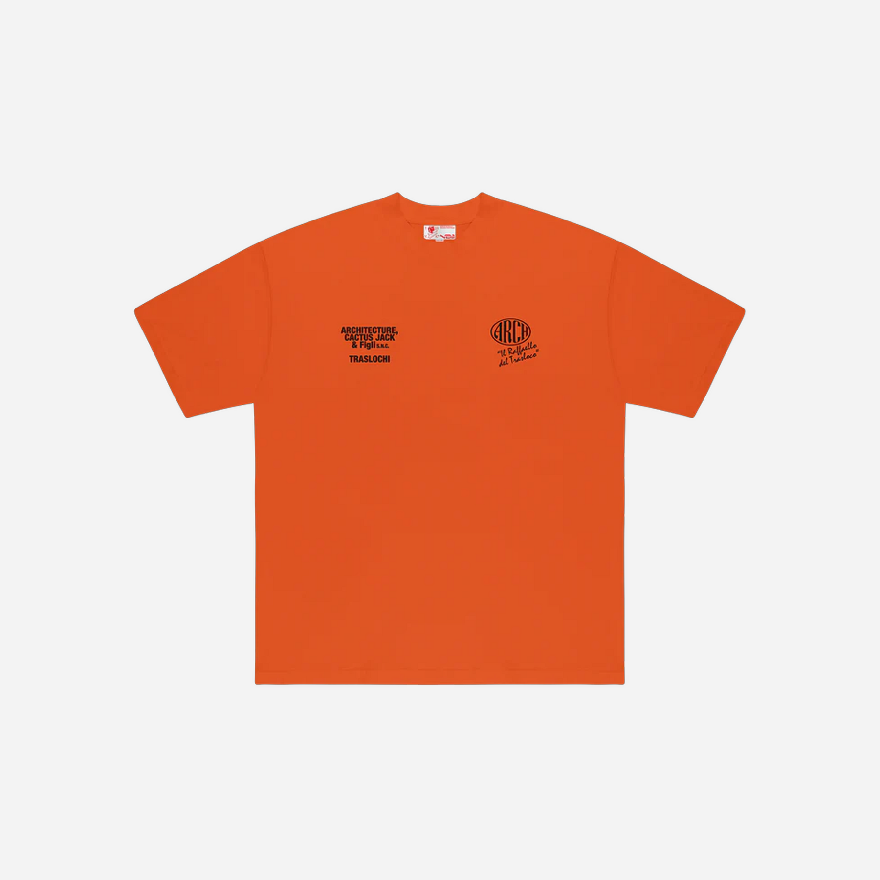 CJ x ARCH Traslochi T-Shirt Orange