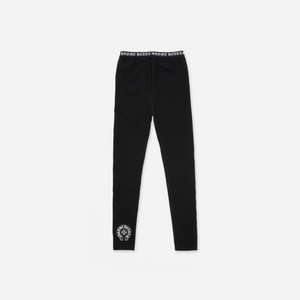 Chrome Hearts Logo Leggings Black